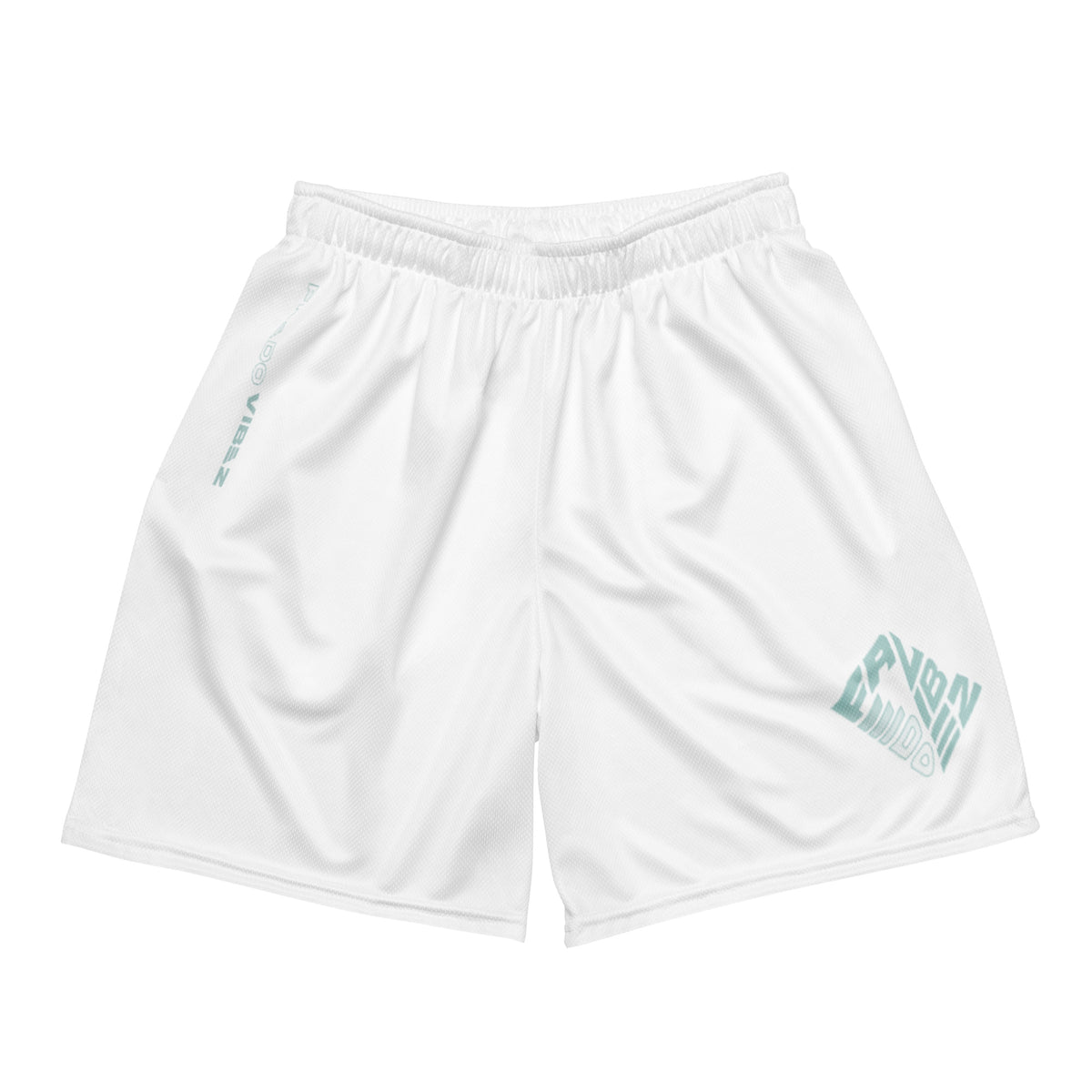 White Mesh Shorts - Official FredoVibez