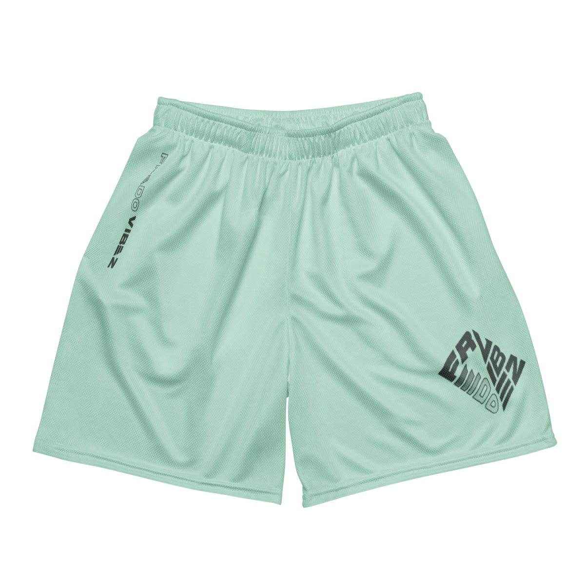 Mint Green Mesh Shorts - Official FredoVibez